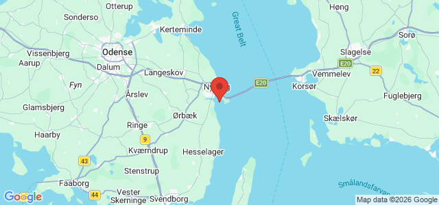 Kort over Ukendt