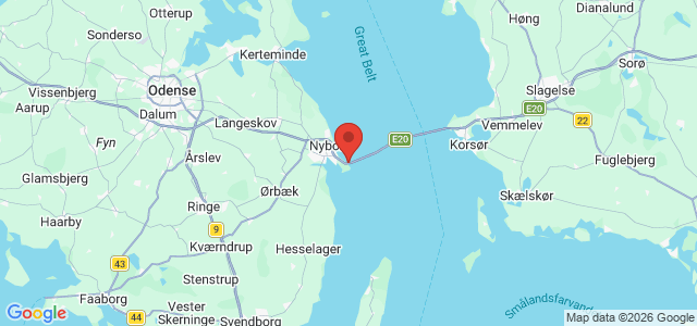 Kort over Flyvemaskine