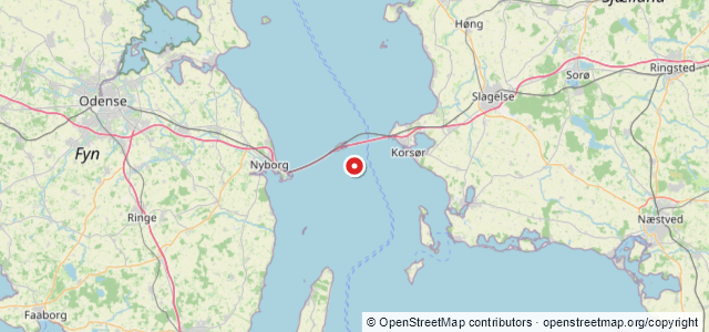 Kort over Sperrbrecher Nr. 11