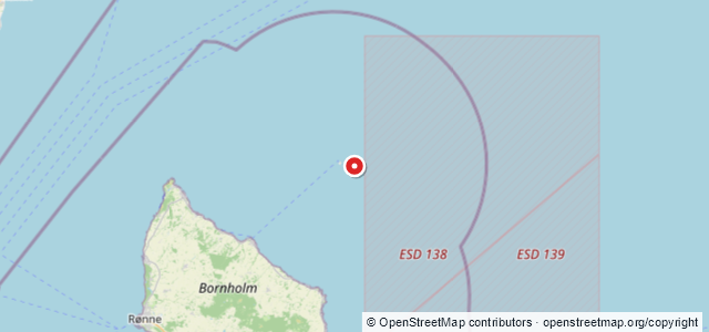 Kort over Madeira NRG 155