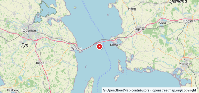 Kort over --Venus M/S