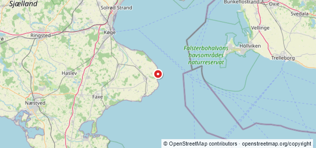 Kort over Constance M/S