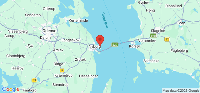 Kort over Gamma M/S
