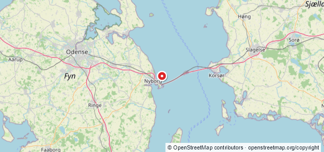 Kort over Gamma M/S