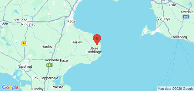 Kort over Bøgeskoven