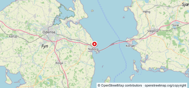 Kort over Teglværksskoven, Nyborg