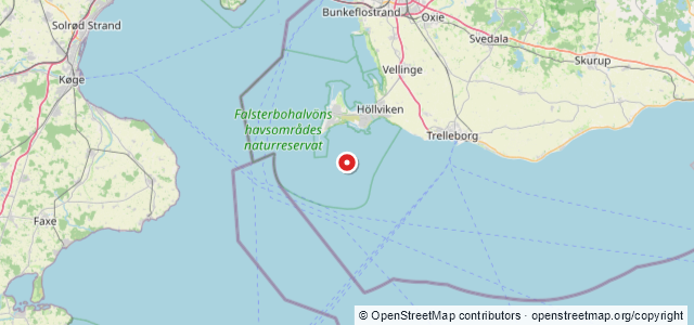 Kort over Torö