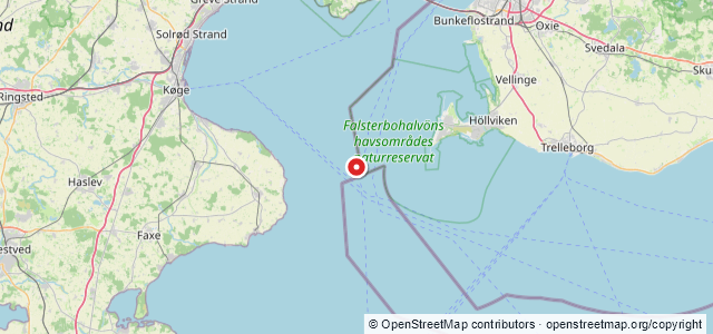 Kort over Venelika M/S