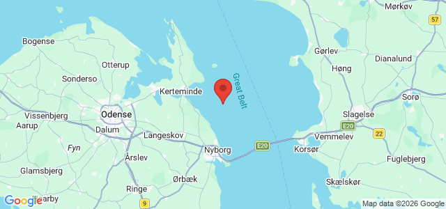 Kort over Træskib