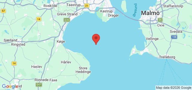 Kort over Bjærgningsponton