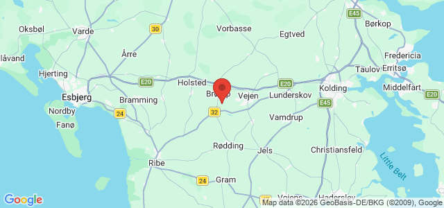 Kort over Ukendt