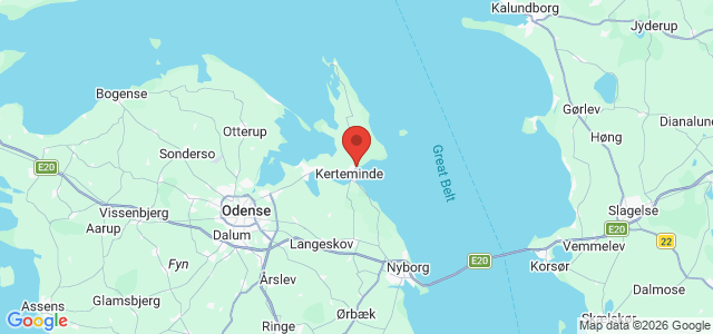 Kort over Nordstranden