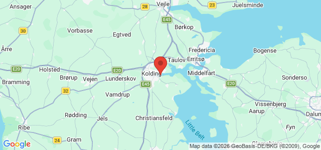 Kort over Kolding Koggen