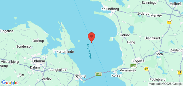 Kort over Thorvald