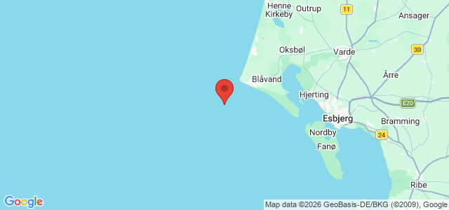 Kort over Støtteben
