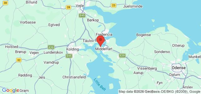 Kort over Ukendt