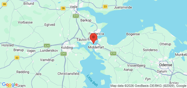 Kort over Ukendt