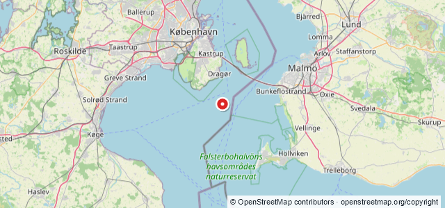 Kort over Romsø af Marstal