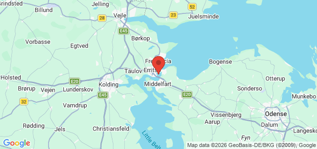 Kort over Forpostbåd 101
