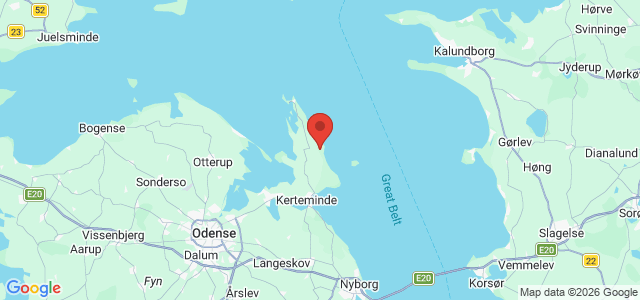 Kort over Bøgebjerg