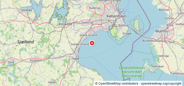 Kort over --Kronborg SS