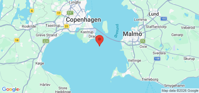 Kort over Lise M/S