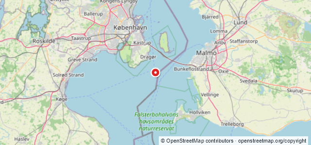 Kort over Lise M/S