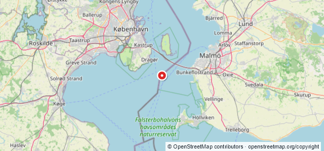 Kort over Malmö S/S