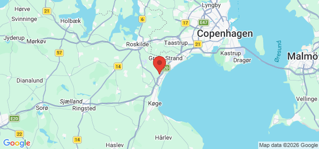 Kort over Karlstrup Kalkgrav