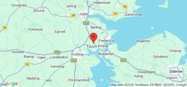 Kort over O.T. Korchen