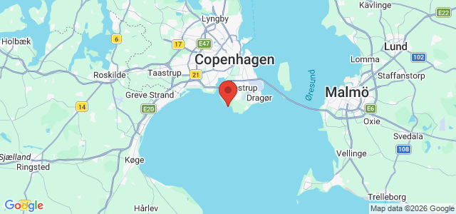 Kort over Falken