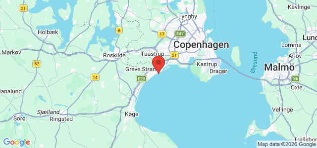 Kort over Strøby Egede Ladeplads