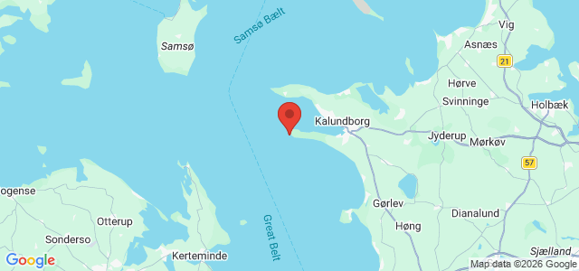 Kort over Asnæs Rev