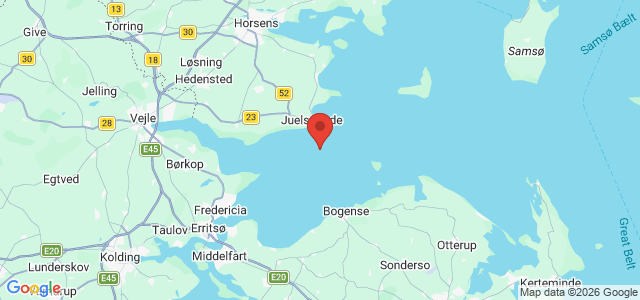 Kort over Trævrag