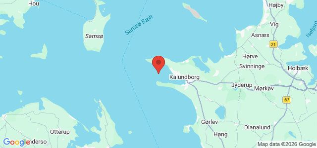 Kort over --Kalundborg M/S