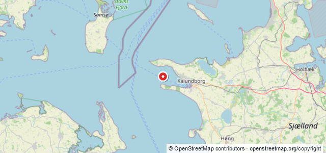Kort over --Kalundborg M/S