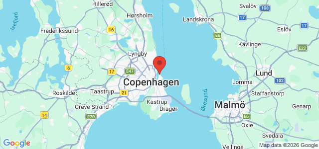 Kort over Lynetten, København