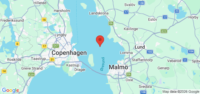 Kort over Saltholm Flöck