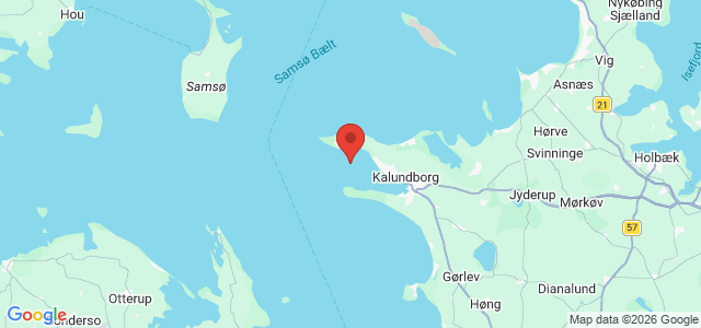 Kort over Brynje M/S