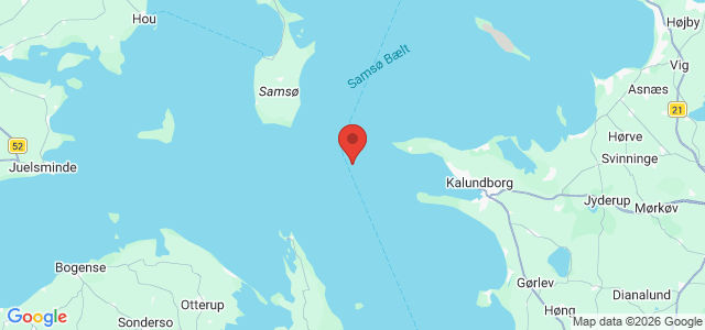 Kort over Minepram