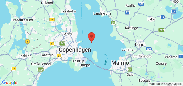 Kort over Charlotte Amalie