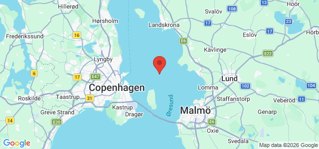 Kort over Saltholm Flöck