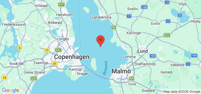 Kort over Saltholm Flöck