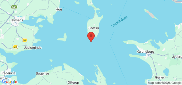 Kort over Anna M/S