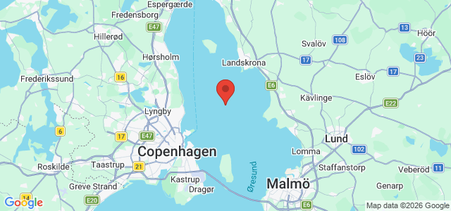 Kort over Møen