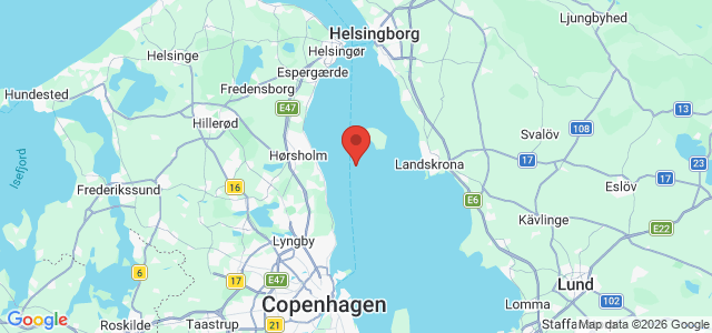 Kort over Johnæs sommerfiskeplads