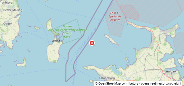 Kort over Hiddensee S/S