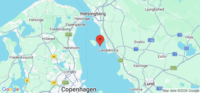 Kort over Staffans Banke Øst