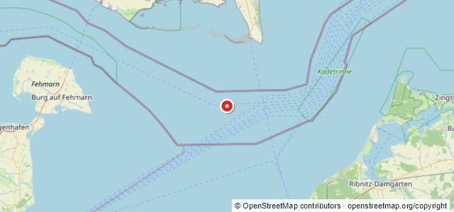 Kort over Kattegat