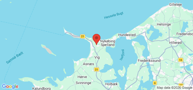 Kort over Klint, Sjællands Odde